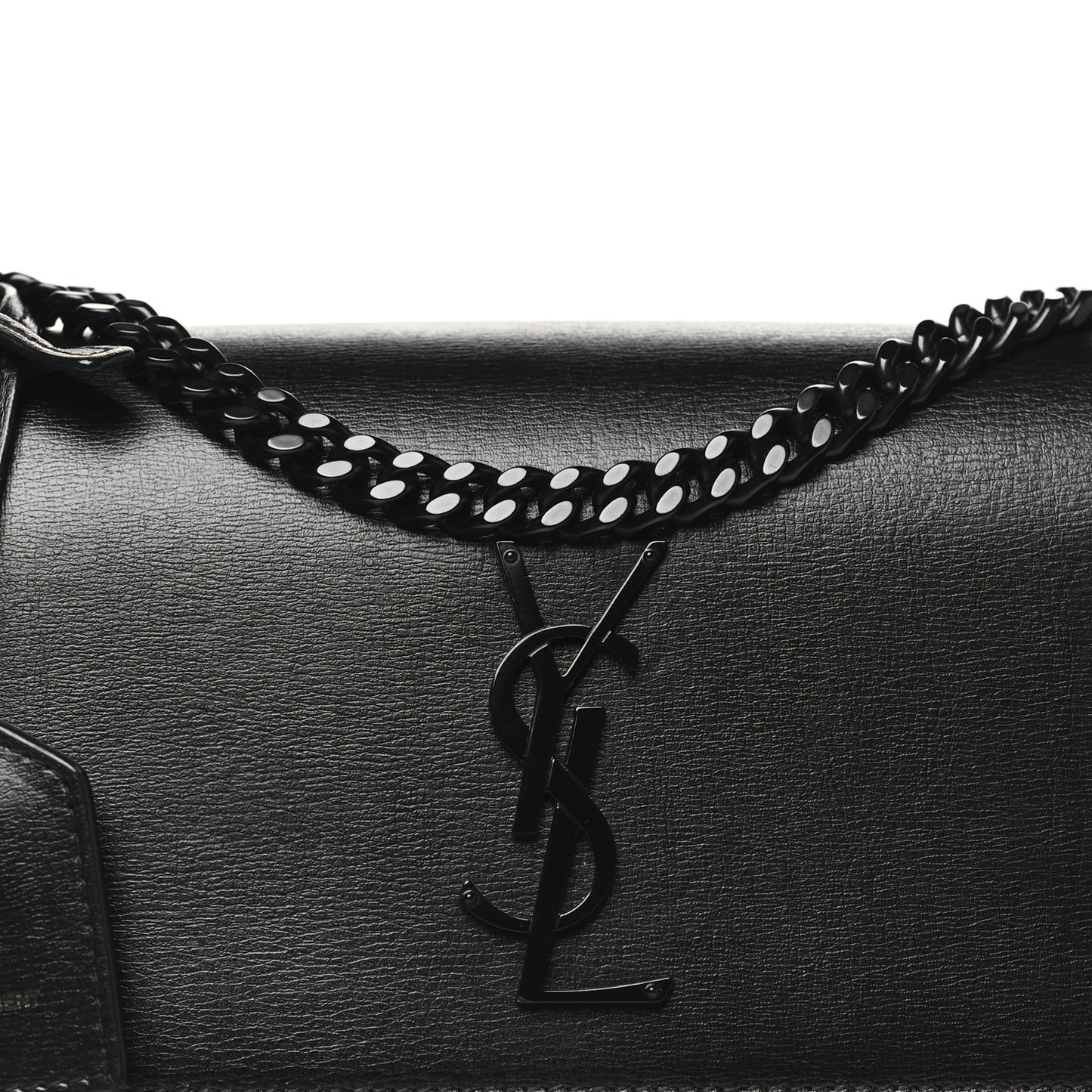 Calfskin Medium Monogram Monochrome Sunset Black