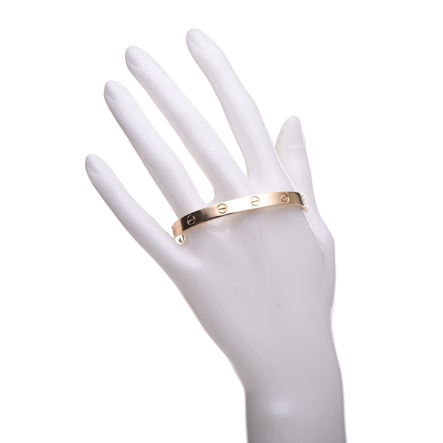 18K Yellow Gold LOVE Bracelet 17