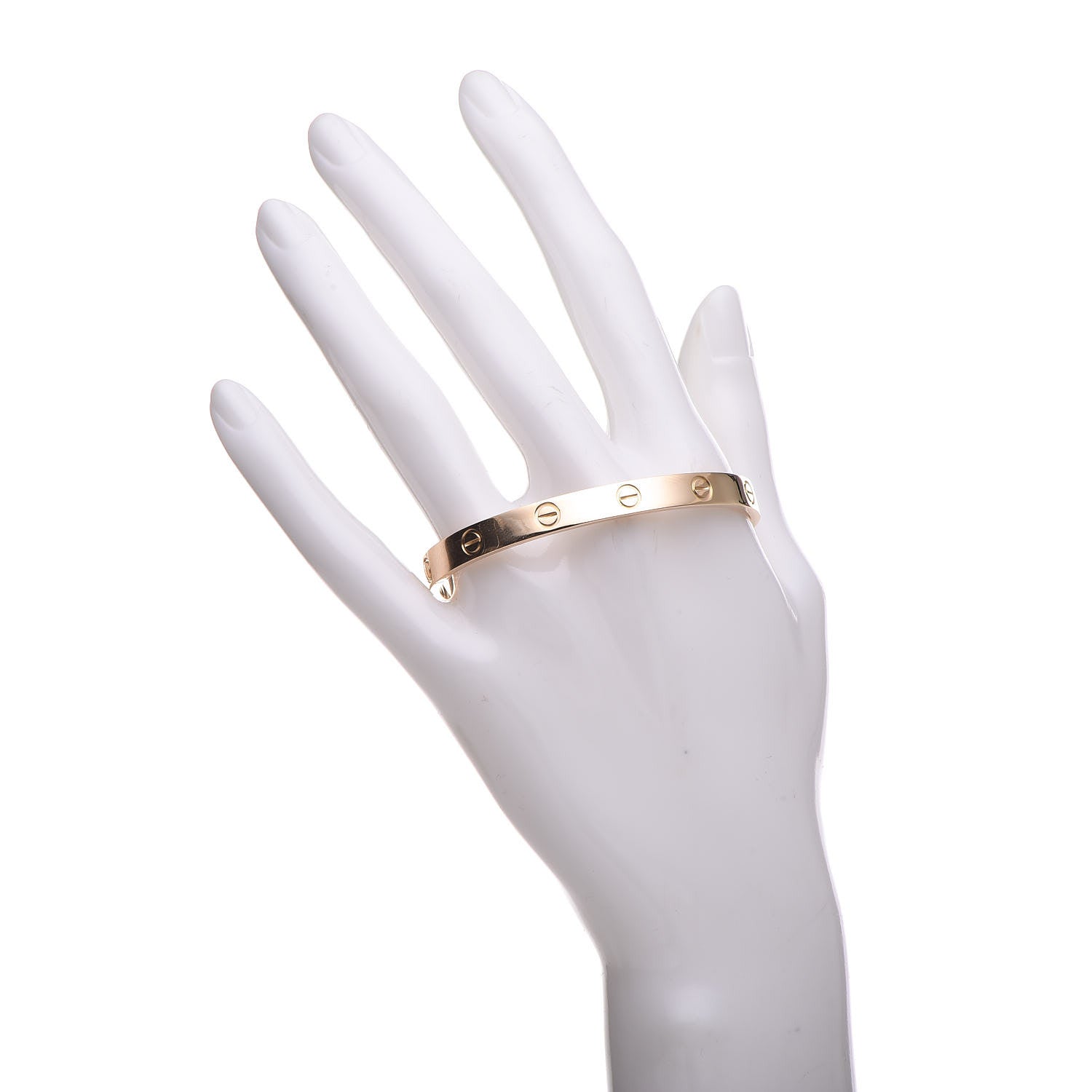 Cartier 18K Yellow Gold LOVE Bracelet 17 2 of 7