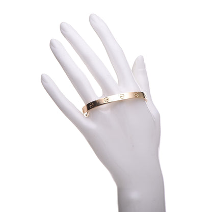 Cartier 18K Yellow Gold LOVE Bracelet 17 2 of 7