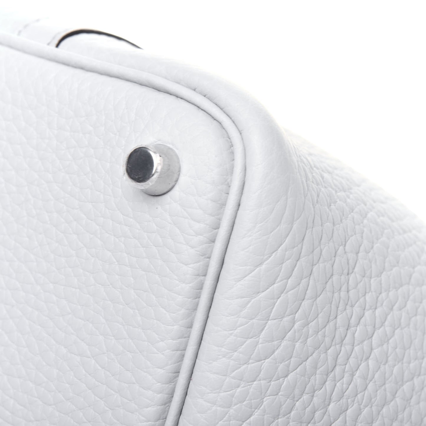 Taurillon Clemence Picotin Lock 18 PM Bleu Brume