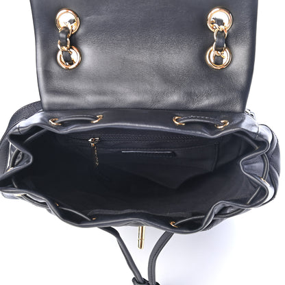 Chanel Calfskin Quilted Small Urban Spirit Backpack Black 4 of 4