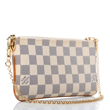 Louis Vuitton Damier Azur Pochette Milla MM 2 of 4