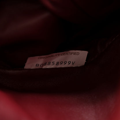 Bottega Veneta Nappa Intrecciato The Mini Pouch Bordeaux 7 of 10