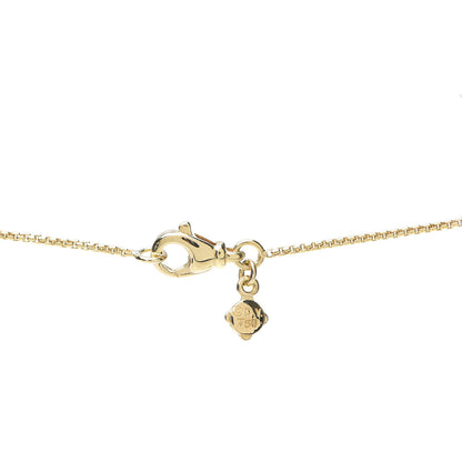 David Yurman 18K Yellow Gold Citrine 11mm Infinity Pendant Necklace 3 of 3