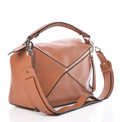 Loewe Calfskin Puzzle Bag Tan 3 of 10
