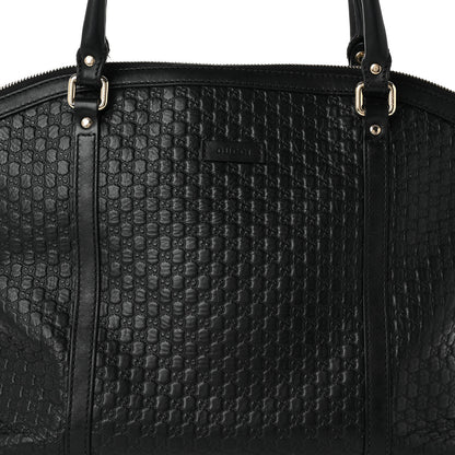 Gucci Soft Microguccissima Dome Satchel Black 8 of 11