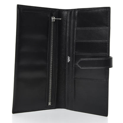 Hermes Box Bearn Wallet Black 6 of 7