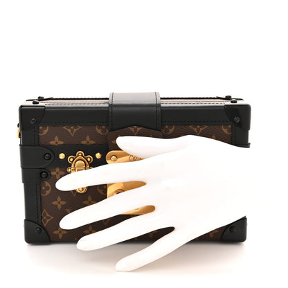 Louis Vuitton Monogram Petite Malle Black 2 of 11