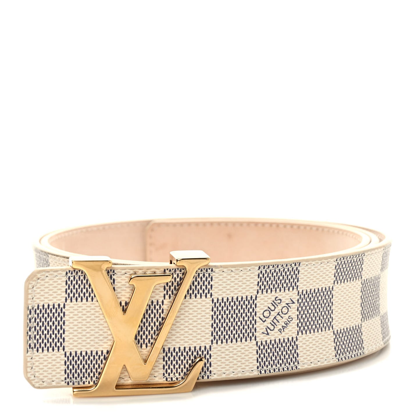 Damier Azur LV Initiales Belt 95 38