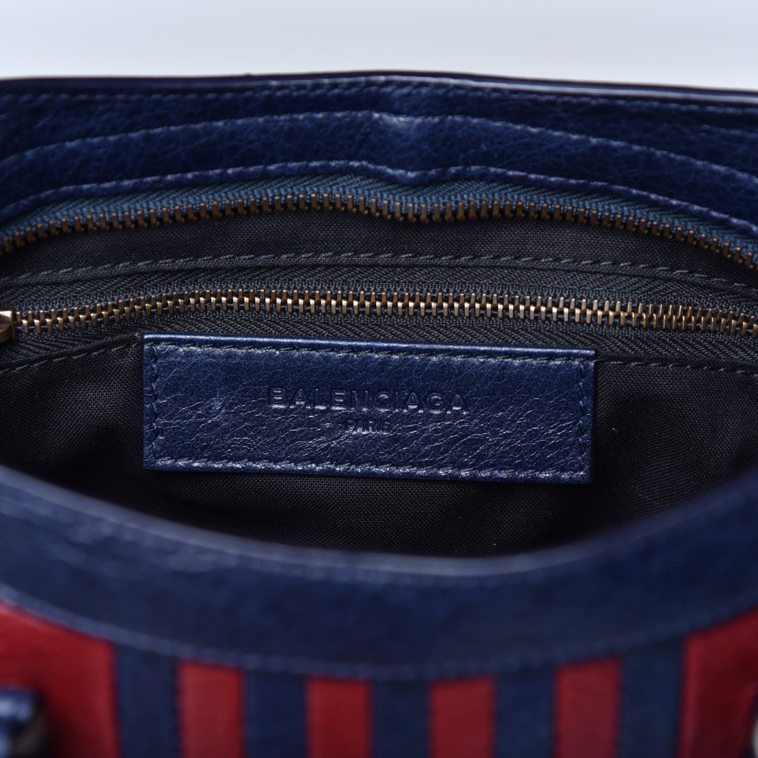 Balenciaga Veau Arena Multicolore Classic Hardware S City Bleu Nuit Rouge 6 of 9