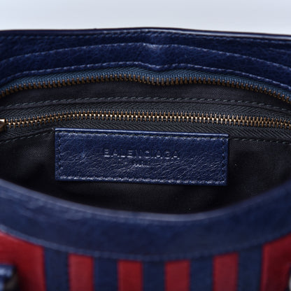 Balenciaga Veau Arena Multicolore Classic Hardware S City Bleu Nuit Rouge 6 of 9