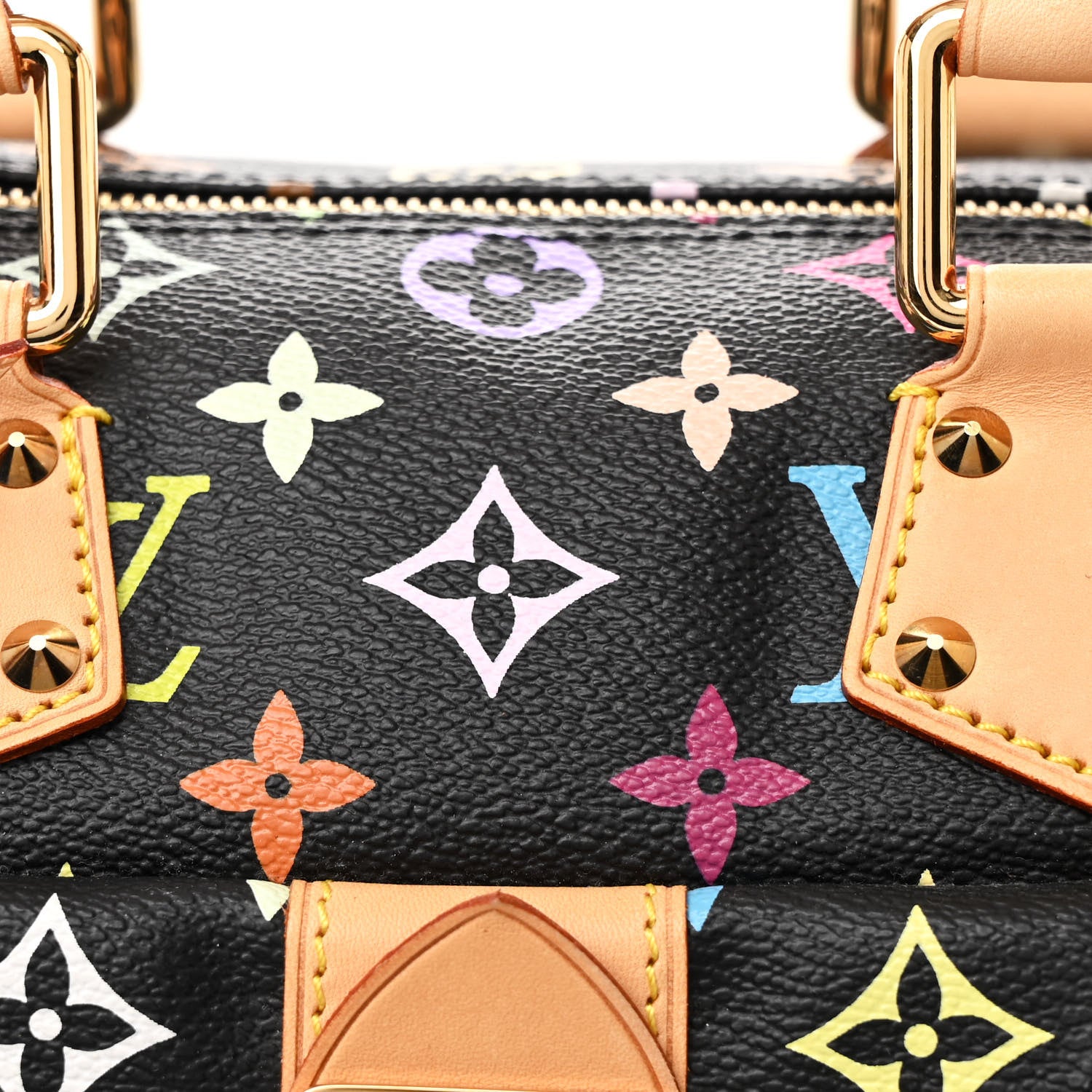 Louis Vuitton Monogram Multicolor Speedy 30 Black 7 of 13