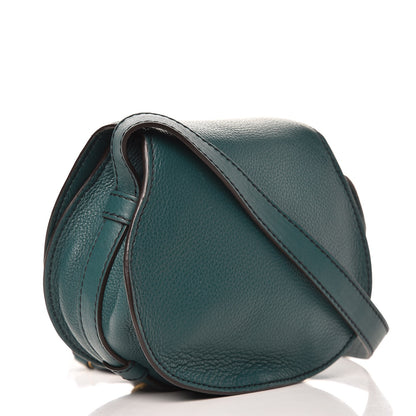 Chloe Calfskin Mini Marcie Round Crossbody Bag Teal 3 of 7