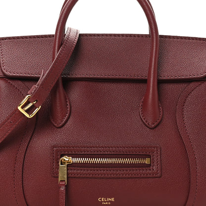 Celine Grained Calfskin Little New Luggage Syrah 7 of 9