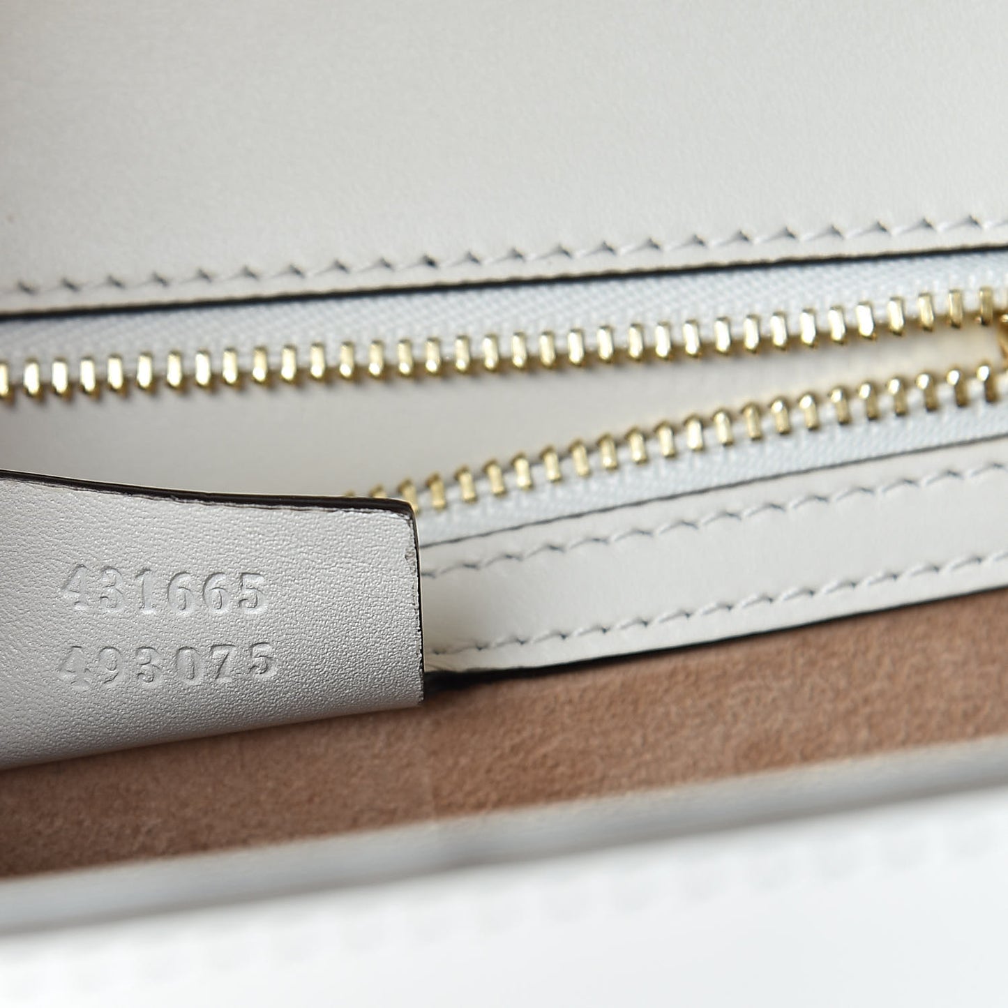 Calfskin Embroidered Medium Sylvie Top Handle Bag White