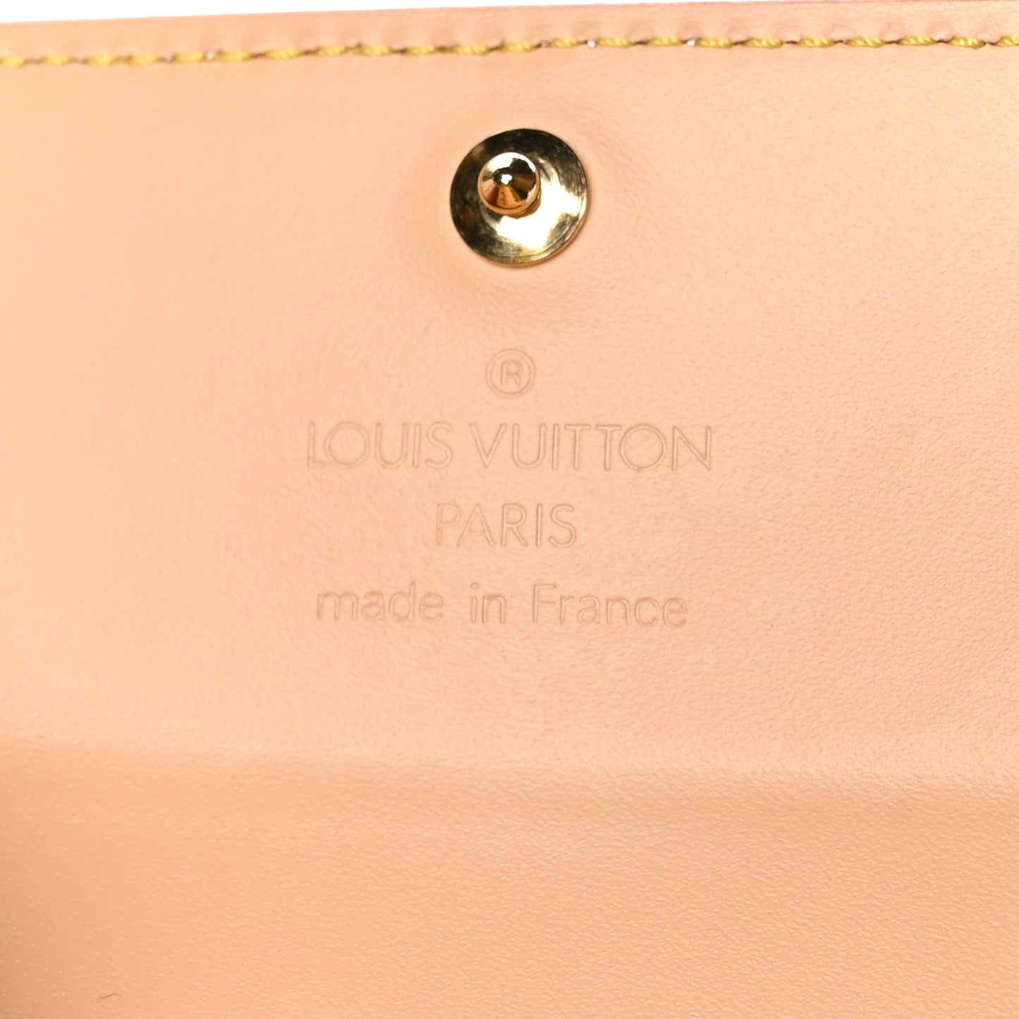 Monogram Multicolor Porte-Monnaie Plat Coin Purse White