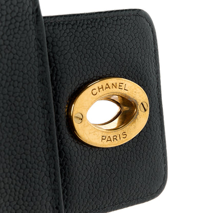 Chanel Caviar Quilted Briefcase Laptop Bag Black 7 of 12
