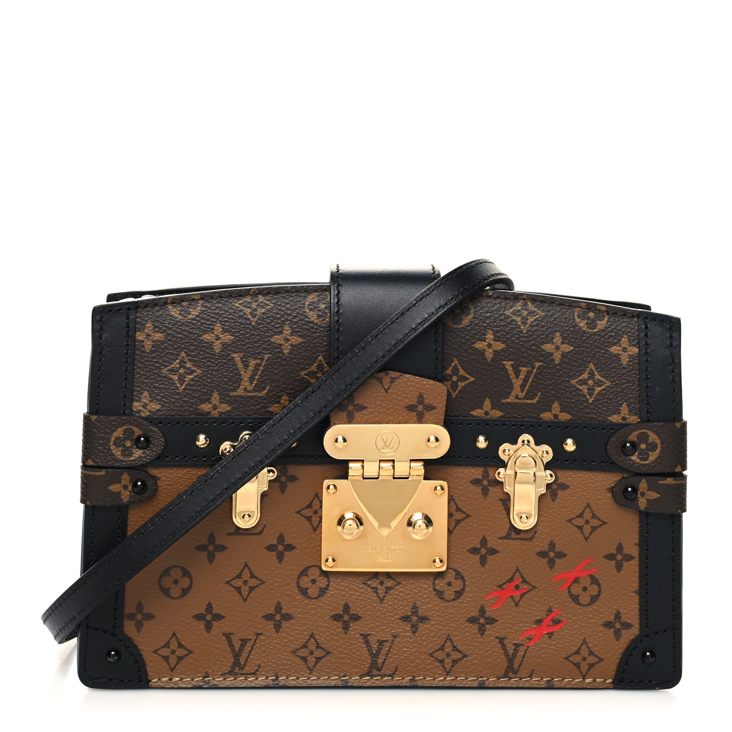 Louis Vuitton Reverse Monogram Trunk Clutch 1 of 10