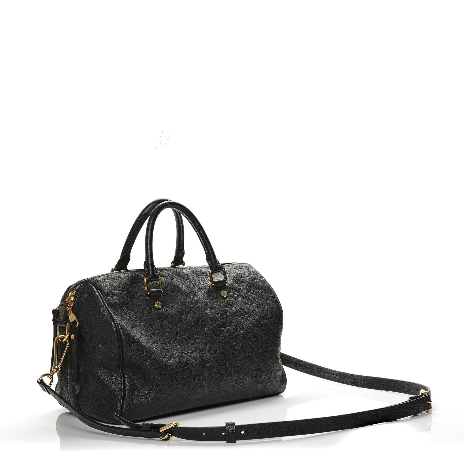 Louis Vuitton Empreinte Speedy Bandouliere 30 Black 3 of 6