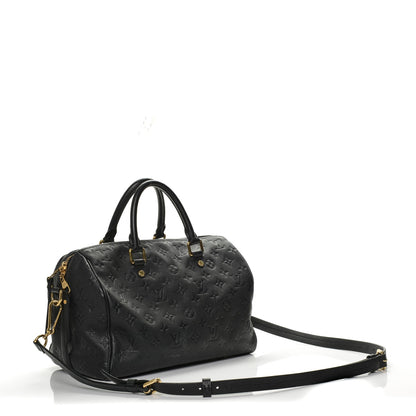 Louis Vuitton Empreinte Speedy Bandouliere 30 Black 3 of 6
