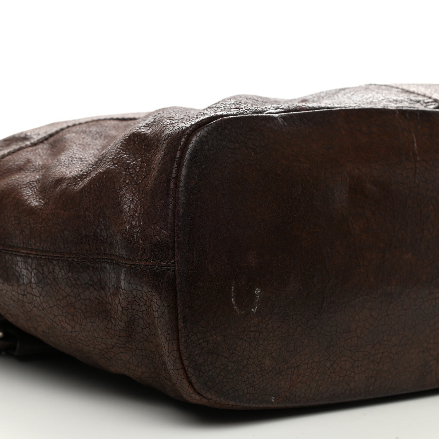 Givenchy Crackled Calfskin Large Nightingale Brown 4 of 12