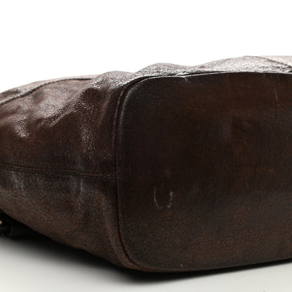 Givenchy Crackled Calfskin Large Nightingale Brown 4 of 12