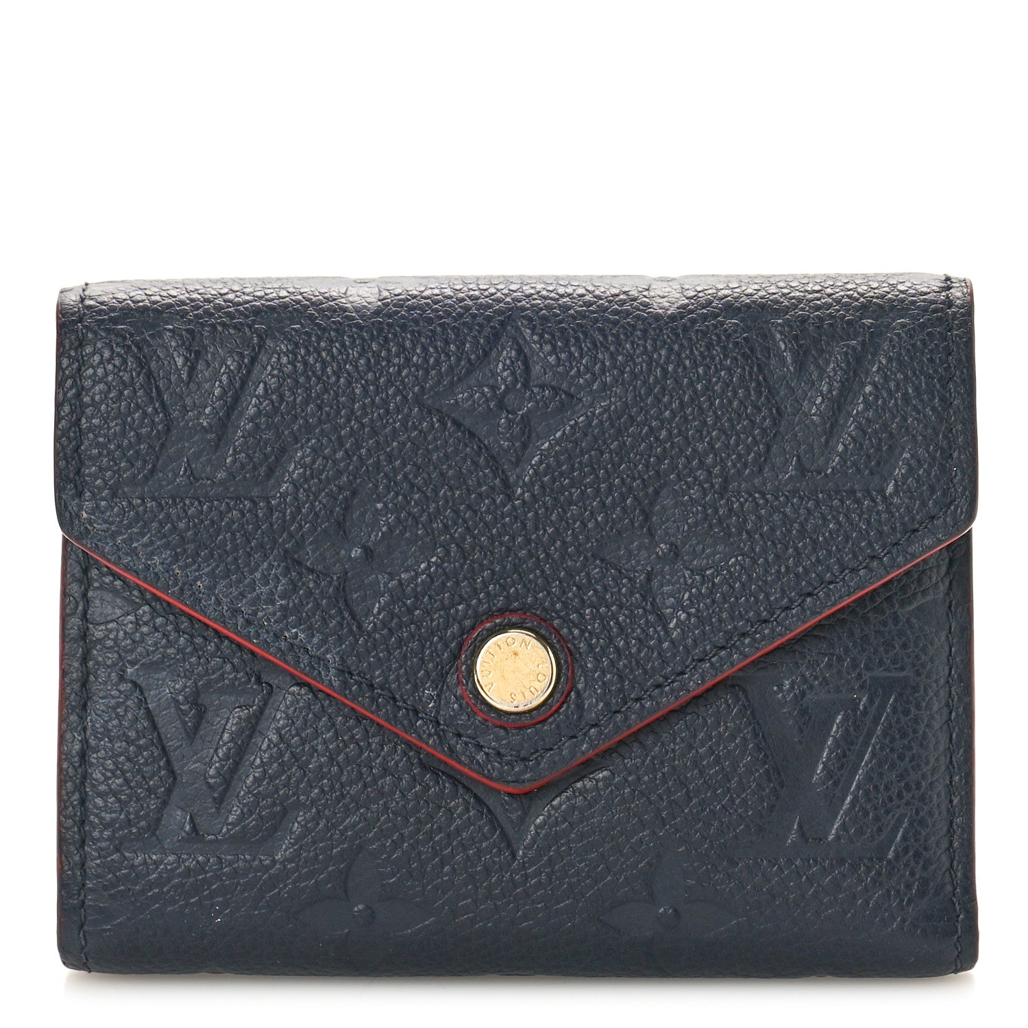 Louis Vuitton Empreinte Victorine Wallet Marine Rouge 1 of 8