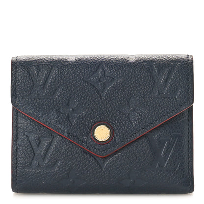 Louis Vuitton Empreinte Victorine Wallet Marine Rouge 1 of 8