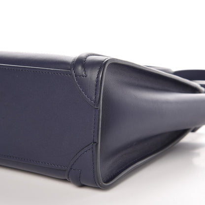Celine Smooth Calfskin Nano Luggage Ink 10 of 10