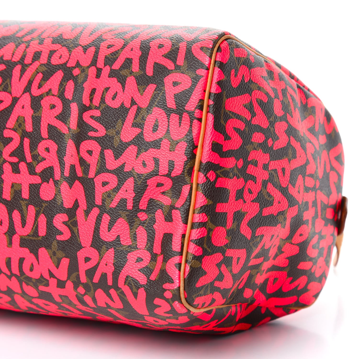 Louis Vuitton Monogram Graffiti Speedy 30 Fuchsia 7 of 12