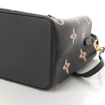 Louis Vuitton Empreinte Monogram Giant Neonoe MM Black Beige 9 of 9