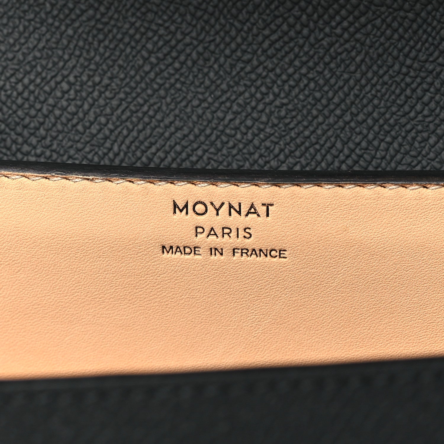 Moynat Carat Calfskin Gabrielle BB Black 6 of 9