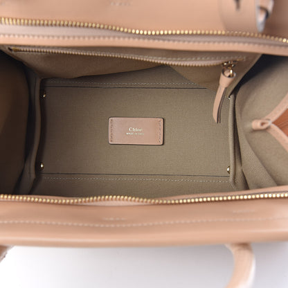Chloe Calfskin Ayers Top Handle Shoulder Bag Beige 5 of 9