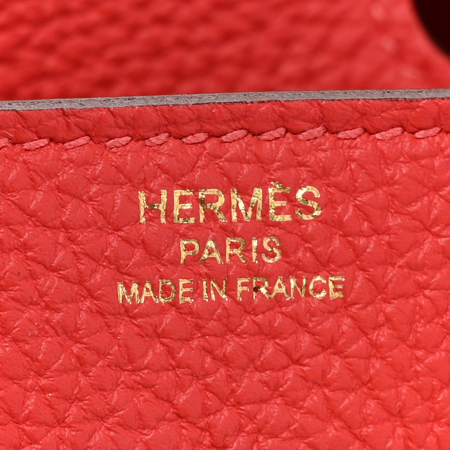 Togo Birkin 25 Rouge Casaque