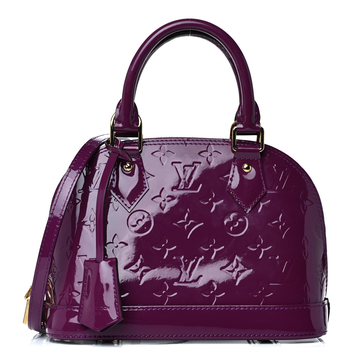 Louis Vuitton Vernis Alma BB Amethyste 1 of 17