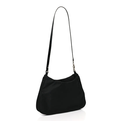 Prada Tessuto Nylon Small Shoulder Bag Black 4 of 12