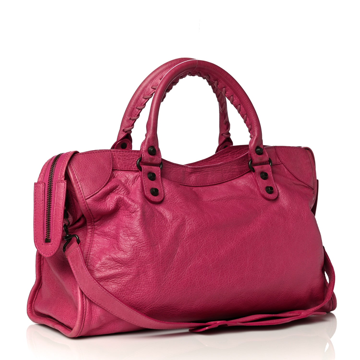 Balenciaga Agneau Classic Hardware City Cyclamen Fucsia 5 of 24