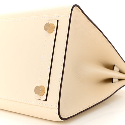 Hermes Epsom Birkin Sellier 25 Nata 10 of 11