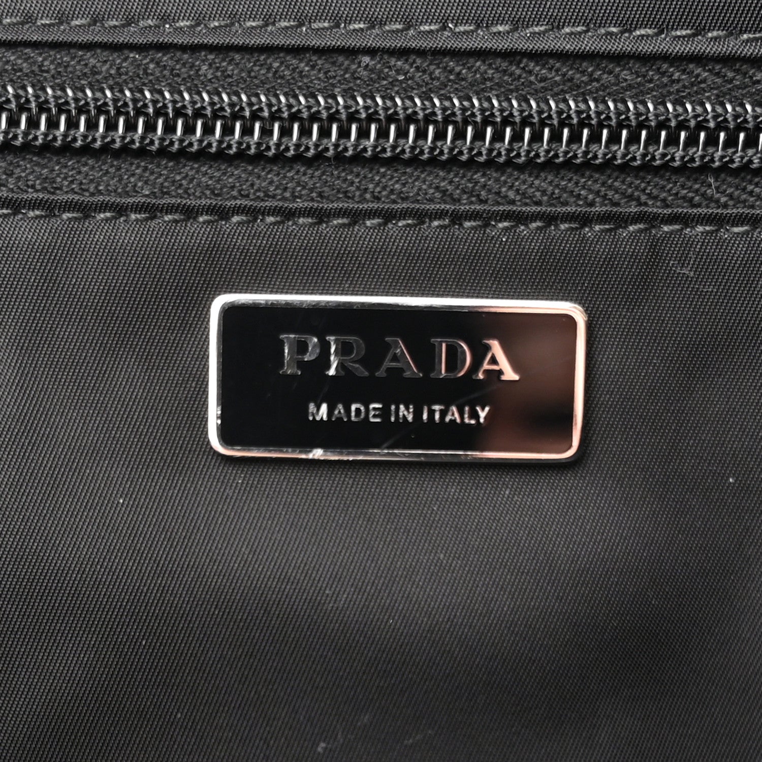 Prada Re-Nylon Vitello Padded Large Flap Shoulder Bag Black 8 of 13