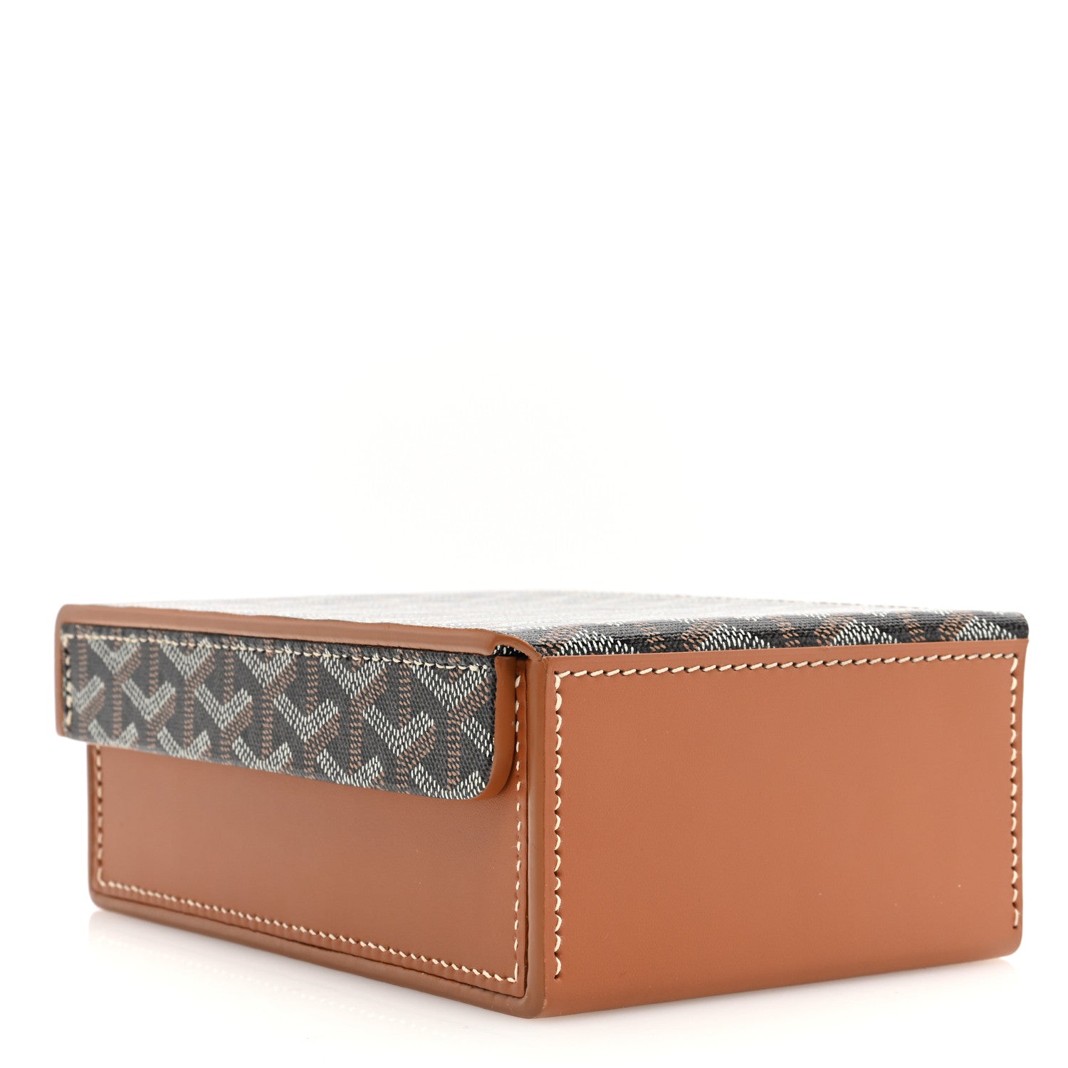 Goyard Goyardine Coffret Montres 4 Watch Box Black Gold 3 of 7