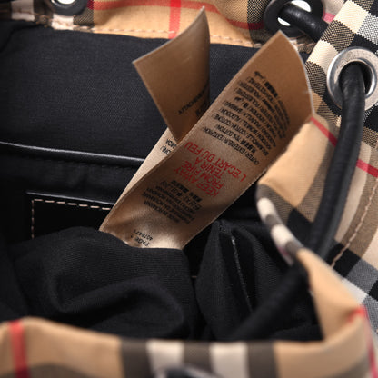 Burberry Vintage Check Small Rucksack Backpack Archive Beige 7 of 14