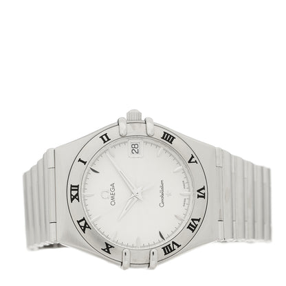 Omega Stainless Steel 33mm Constellation Quartz Watch White 1512.30 2 of 4