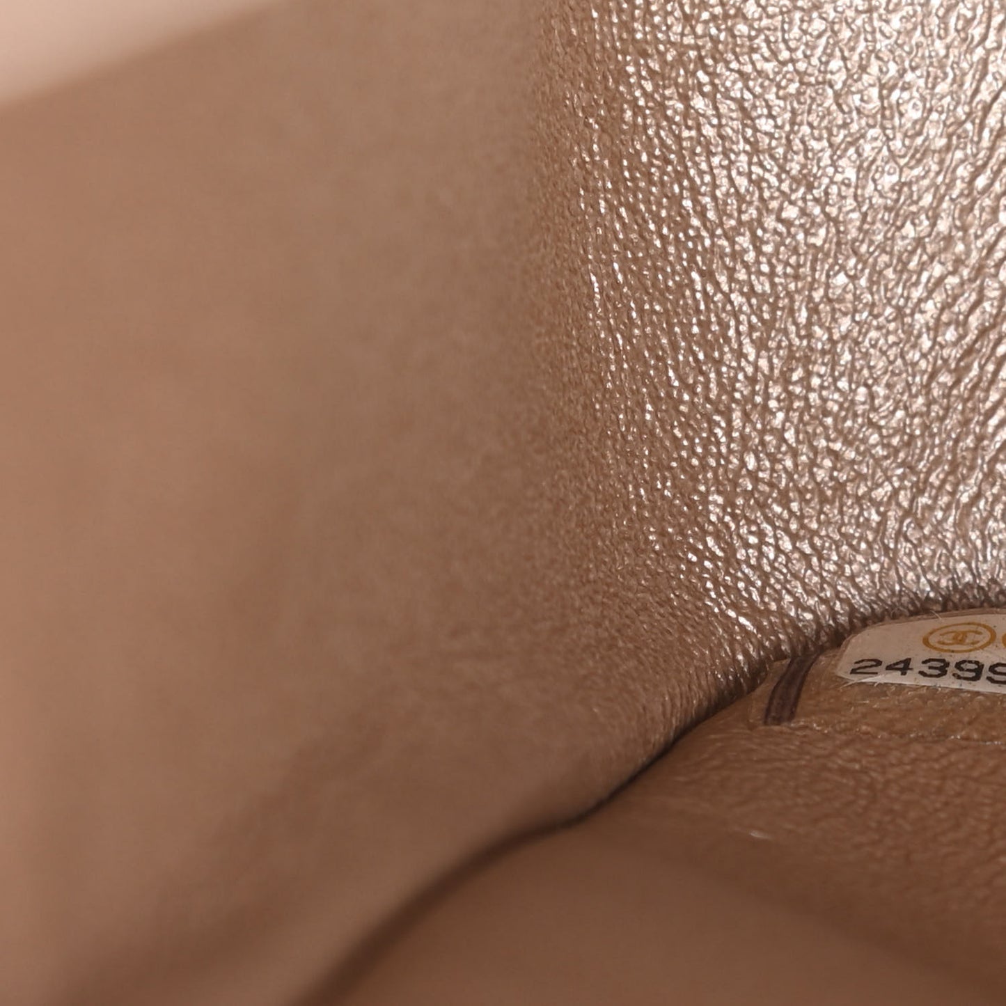 Metallic Calfskin Quilted 2.55 Reissue 226 Flap Dark Gold