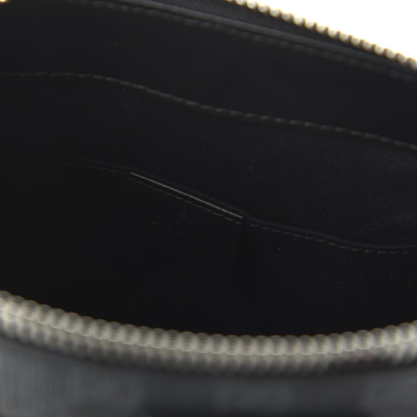 GG Supreme Monogram Night Courrier Flat Messenger Bag Black Multicolor