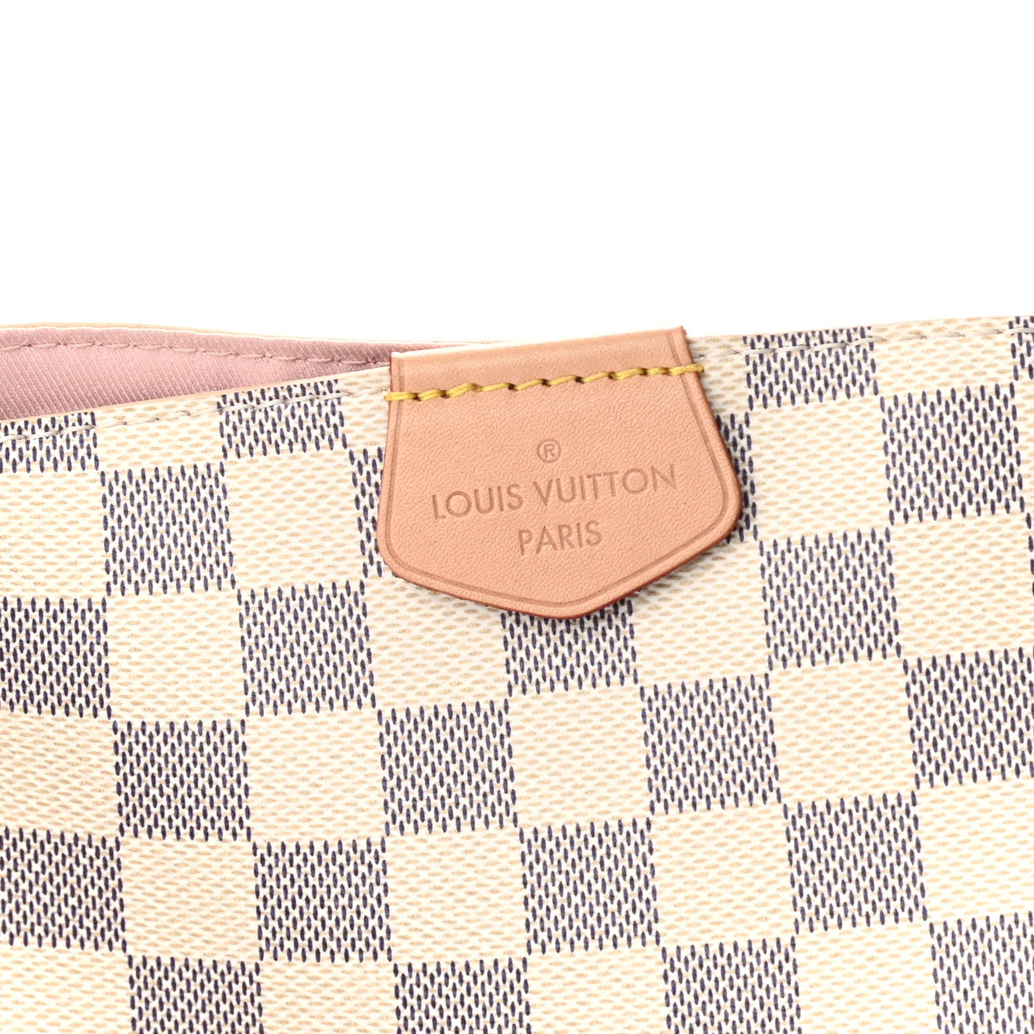 Louis Vuitton Damier Azur Graceful PM Rose Ballerine 9 of 12