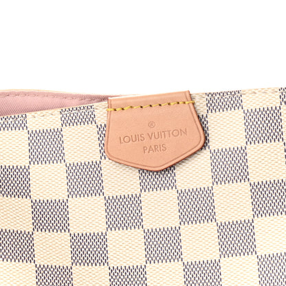 Louis Vuitton Damier Azur Graceful PM Rose Ballerine 9 of 12