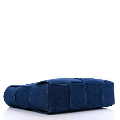 Bottega Veneta Denim Maxi Intrecciato Mens Arco Tote 5 of 8