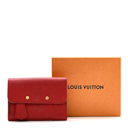 Louis Vuitton Empreinte Pont-Neuf Compact Wallet Cherry 8 of 8
