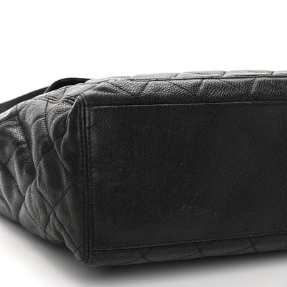 Chanel Caviar Quilted Flap Shoulder Bag Black 7 of 11